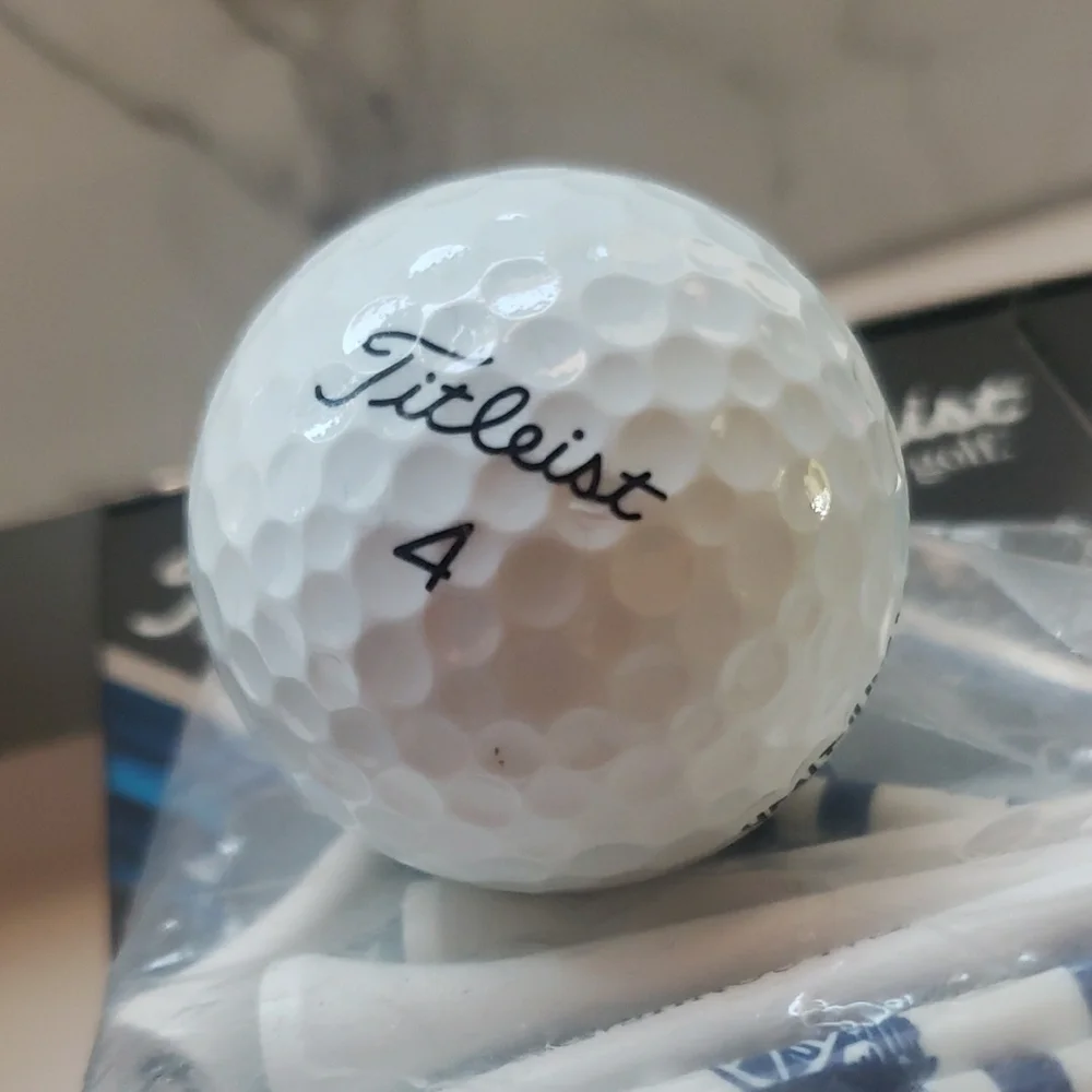 Titleist Tour Speed Golf Balls in Blue and Silver Packaging - Picture 2 of 5